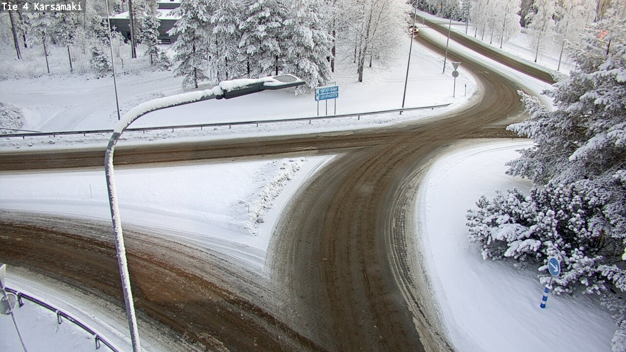 Weather Camera Image Road 4 Kärsämäki, Kärsämäki, Pohjois-Pohjanmaa