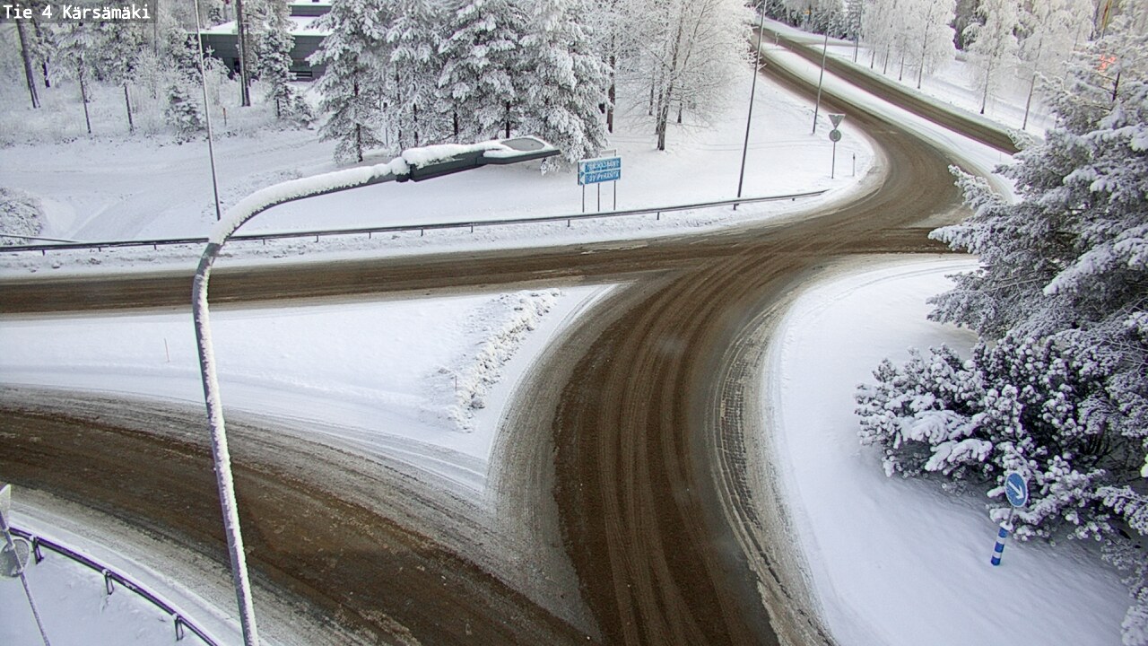 Weather Camera Image Road 4 Kärsämäki, Kärsämäki, Pohjois-Pohjanmaa