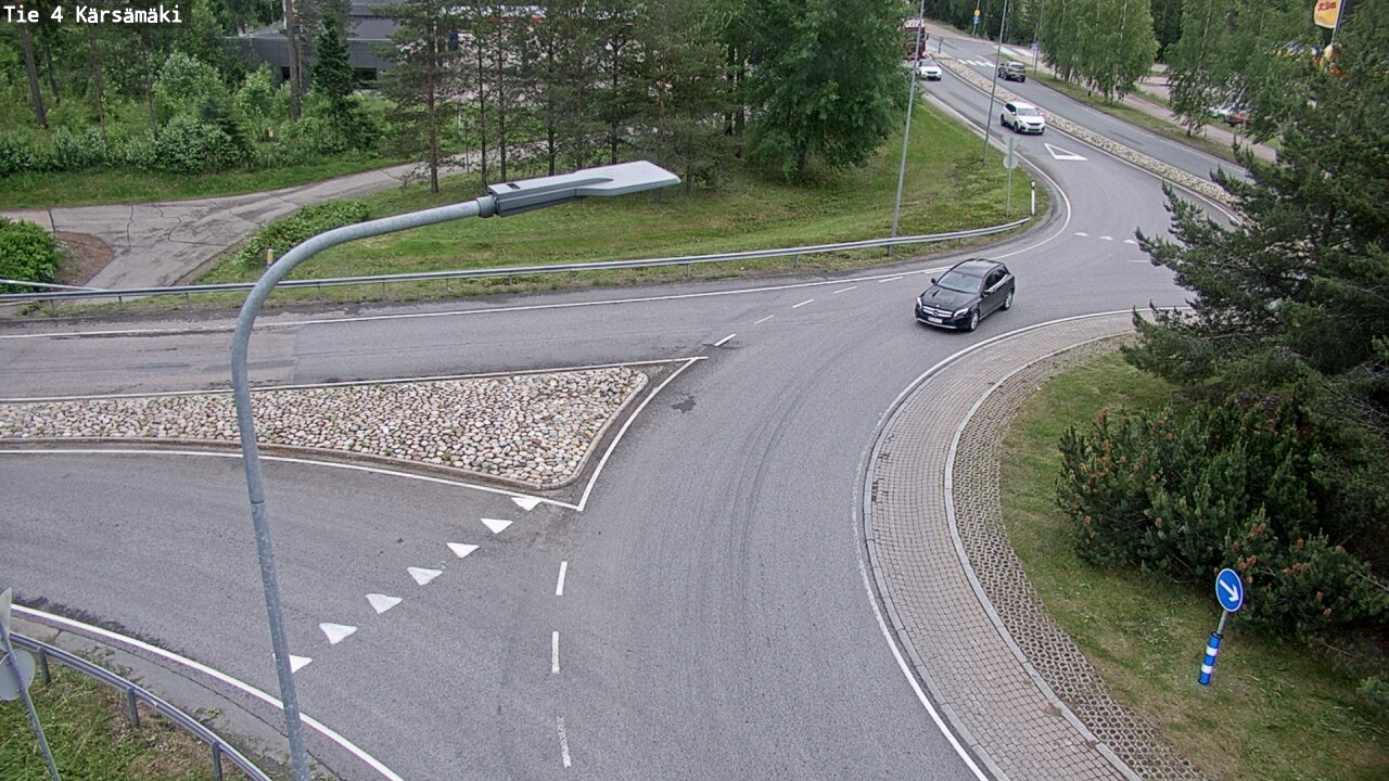 Weather Camera Image Road 4 Kärsämäki, Kärsämäki, Pohjois-Pohjanmaa