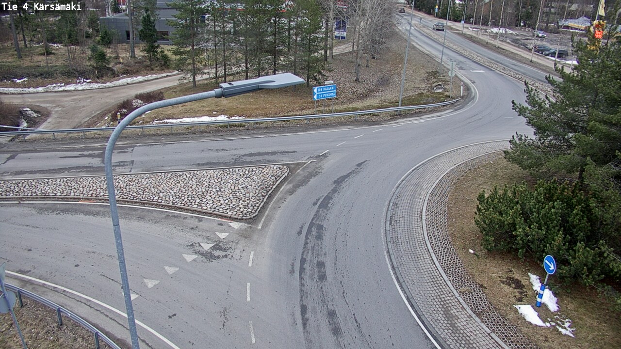 Weather Camera Image Väg 4 Kärsämäki, Kärsämäki, Pohjois-Pohjanmaa