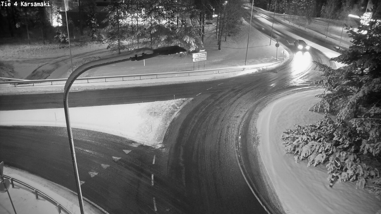 Weather Camera Image Road 4 Kärsämäki, Kärsämäki, Pohjois-Pohjanmaa