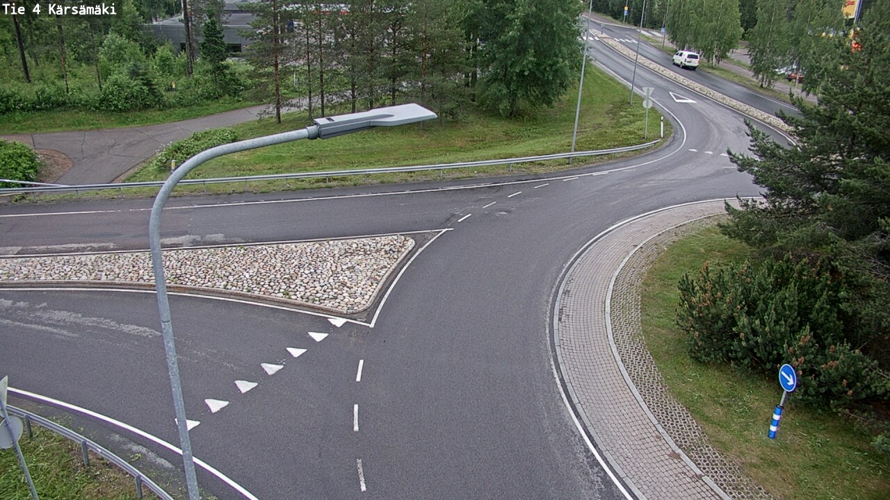Weather Camera Image Road 4 Kärsämäki, Kärsämäki, Pohjois-Pohjanmaa