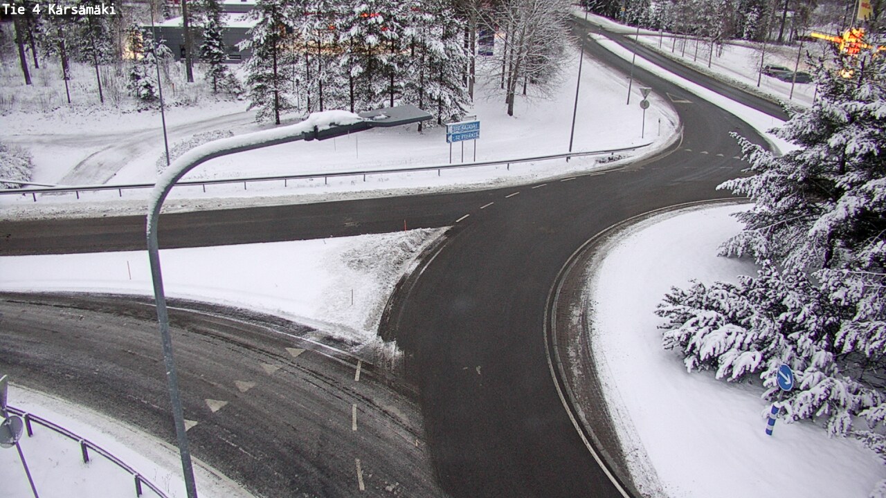 Weather Camera Image Road 4 Kärsämäki, Kärsämäki, Pohjois-Pohjanmaa