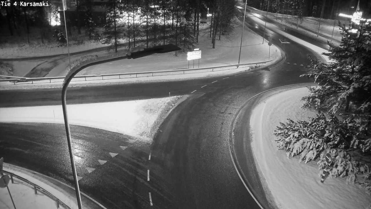 Weather Camera Image Road 4 Kärsämäki, Kärsämäki, Pohjois-Pohjanmaa