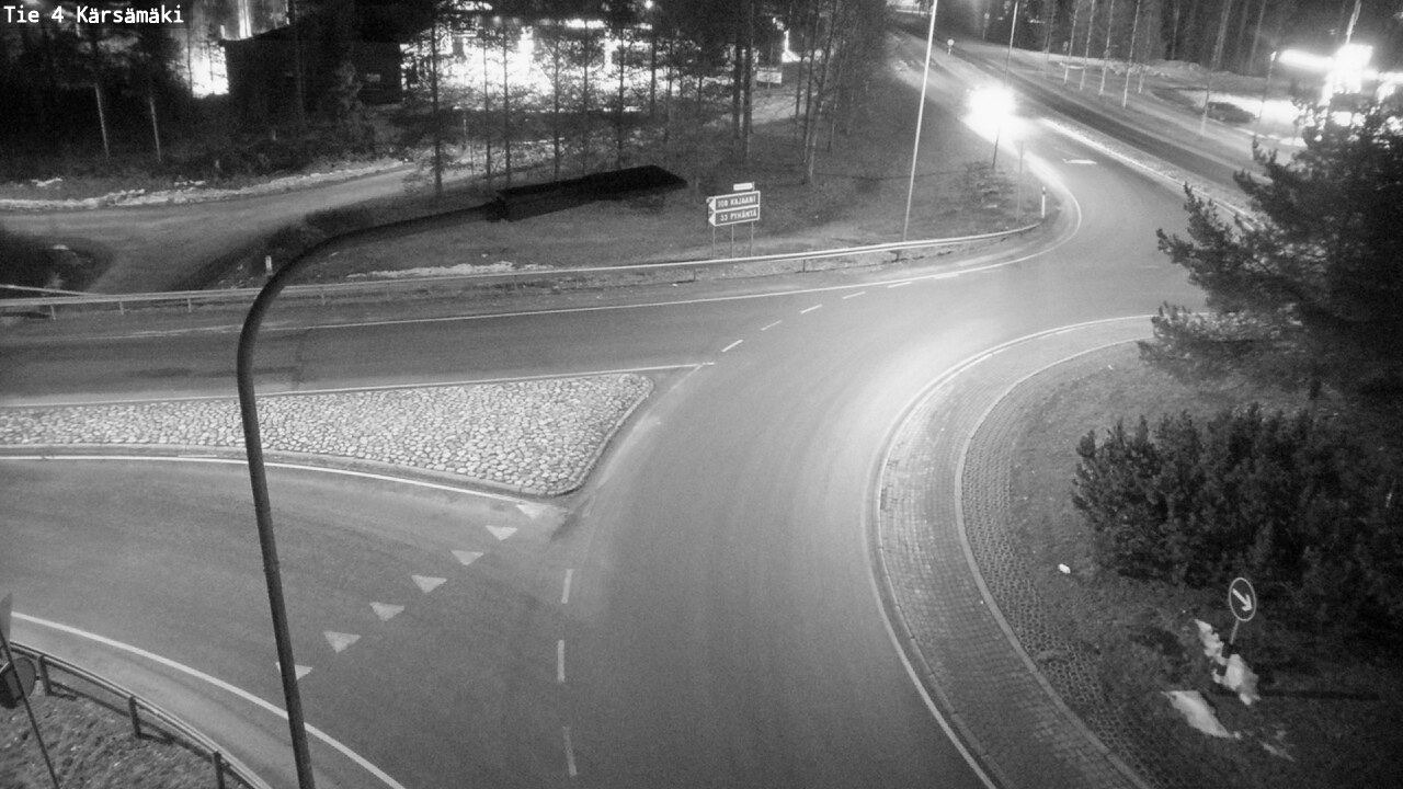 Weather Camera Image Väg 4 Kärsämäki, Kärsämäki, Pohjois-Pohjanmaa