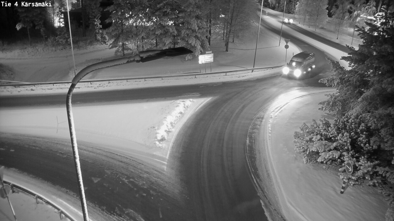 Weather Camera Image Road 4 Kärsämäki, Kärsämäki, Pohjois-Pohjanmaa