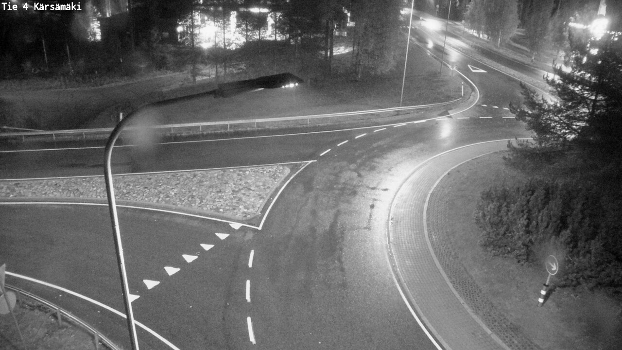Weather Camera Image Väg 4 Kärsämäki, Kärsämäki, Pohjois-Pohjanmaa
