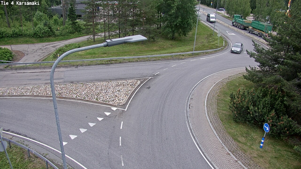Weather Camera Image Road 4 Kärsämäki, Kärsämäki, Pohjois-Pohjanmaa