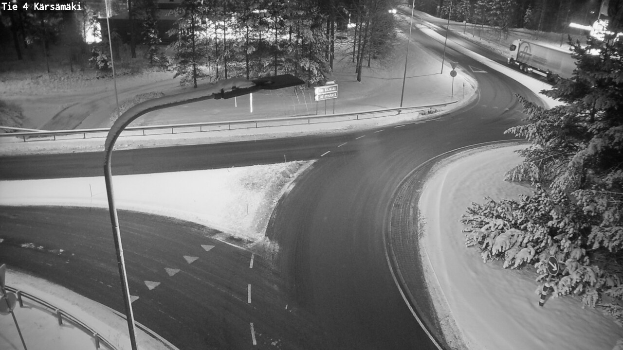 Weather Camera Image Road 4 Kärsämäki, Kärsämäki, Pohjois-Pohjanmaa