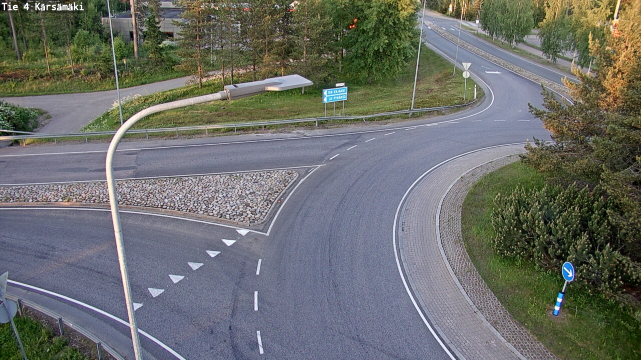 Weather Camera Image Road 4 Kärsämäki, Kärsämäki, Pohjois-Pohjanmaa