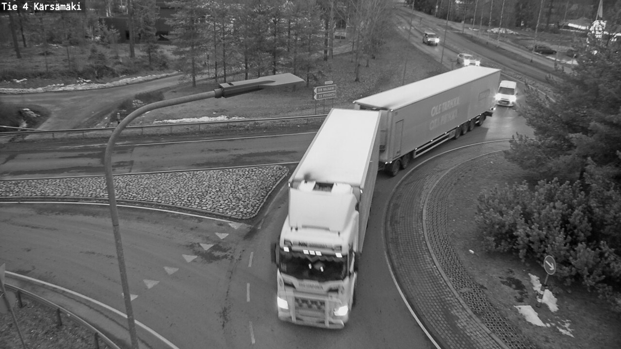Weather Camera Image Väg 4 Kärsämäki, Kärsämäki, Pohjois-Pohjanmaa
