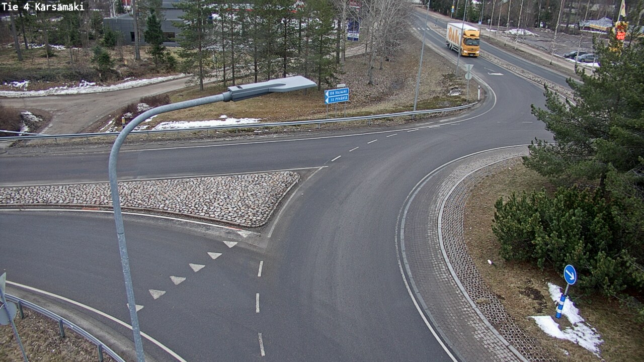 Weather Camera Image Road 4 Kärsämäki, Kärsämäki, Pohjois-Pohjanmaa