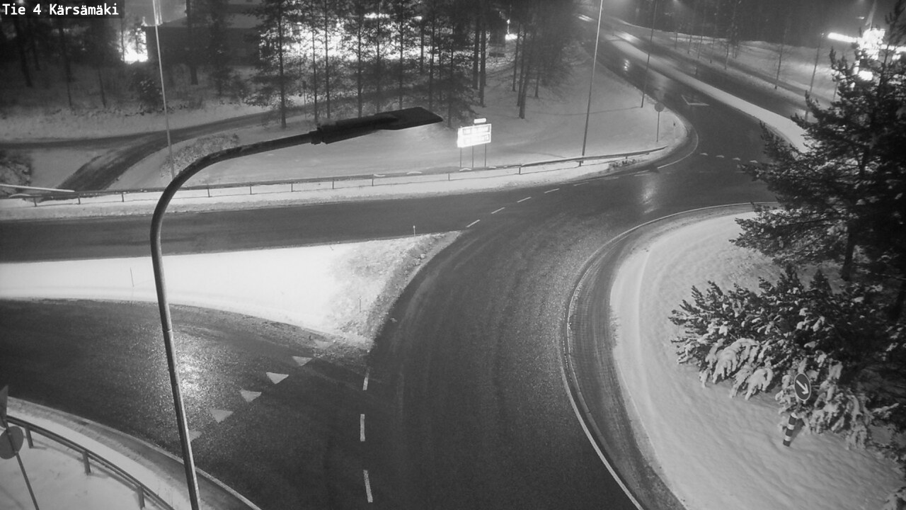 Weather Camera Image Road 4 Kärsämäki, Kärsämäki, Pohjois-Pohjanmaa