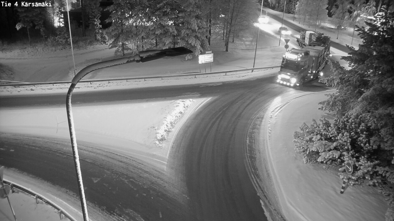 Weather Camera Image Road 4 Kärsämäki, Kärsämäki, Pohjois-Pohjanmaa