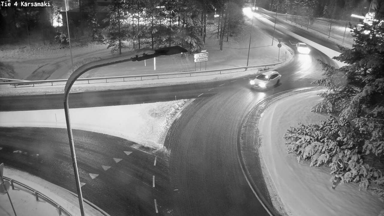 Weather Camera Image Road 4 Kärsämäki, Kärsämäki, Pohjois-Pohjanmaa
