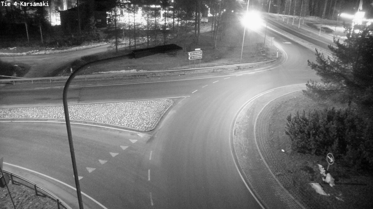 Weather Camera Image Väg 4 Kärsämäki, Kärsämäki, Pohjois-Pohjanmaa