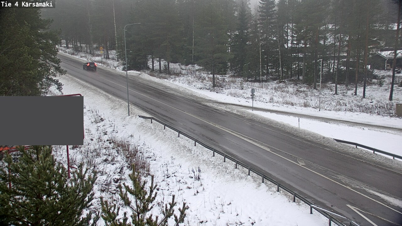 Weather Camera Image Road 4 Kärsämäki, Kärsämäki, Pohjois-Pohjanmaa