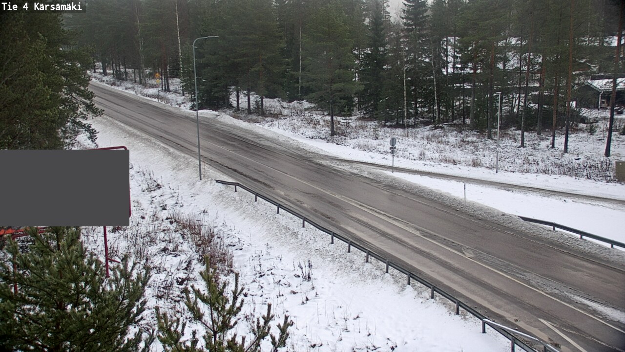 Weather Camera Image Road 4 Kärsämäki, Kärsämäki, Pohjois-Pohjanmaa