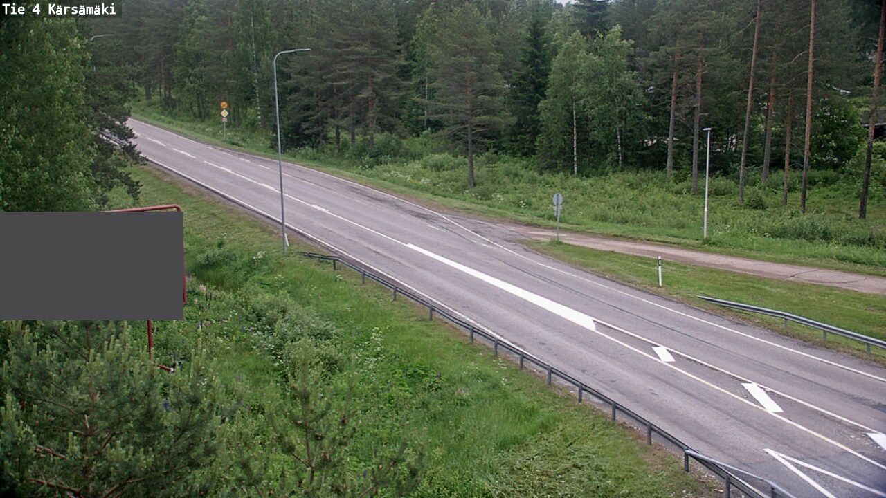 Weather Camera Image Road 4 Kärsämäki, Kärsämäki, Pohjois-Pohjanmaa