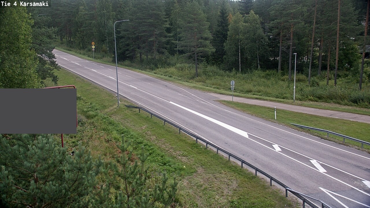 Weather Camera Image Väg 4 Kärsämäki, Kärsämäki, Pohjois-Pohjanmaa