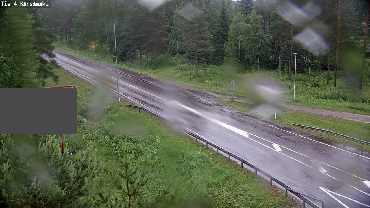 Weather Camera Image Road 4 Kärsämäki, Kärsämäki, Pohjois-Pohjanmaa