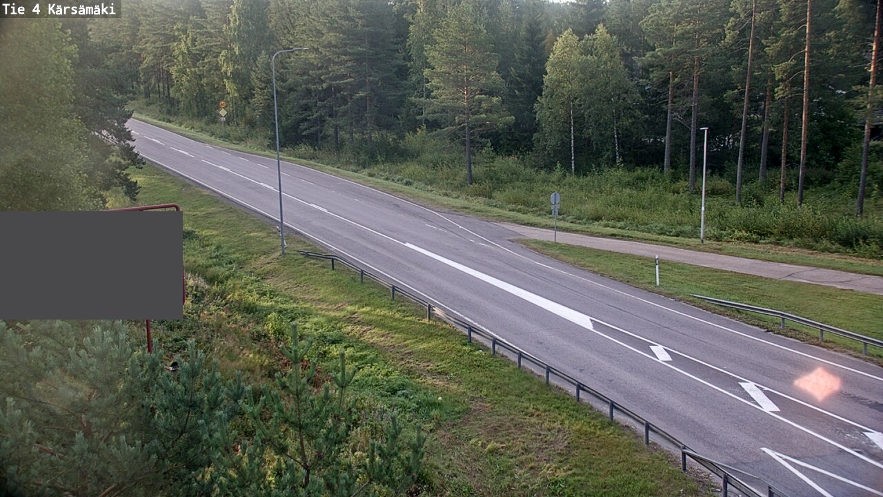 Weather Camera Image Road 4 Kärsämäki, Kärsämäki, Pohjois-Pohjanmaa