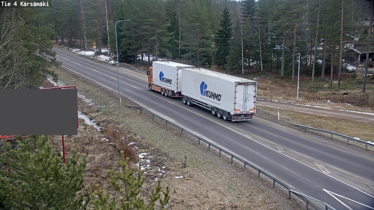 Weather Camera Image Road 4 Kärsämäki, Kärsämäki, Pohjois-Pohjanmaa