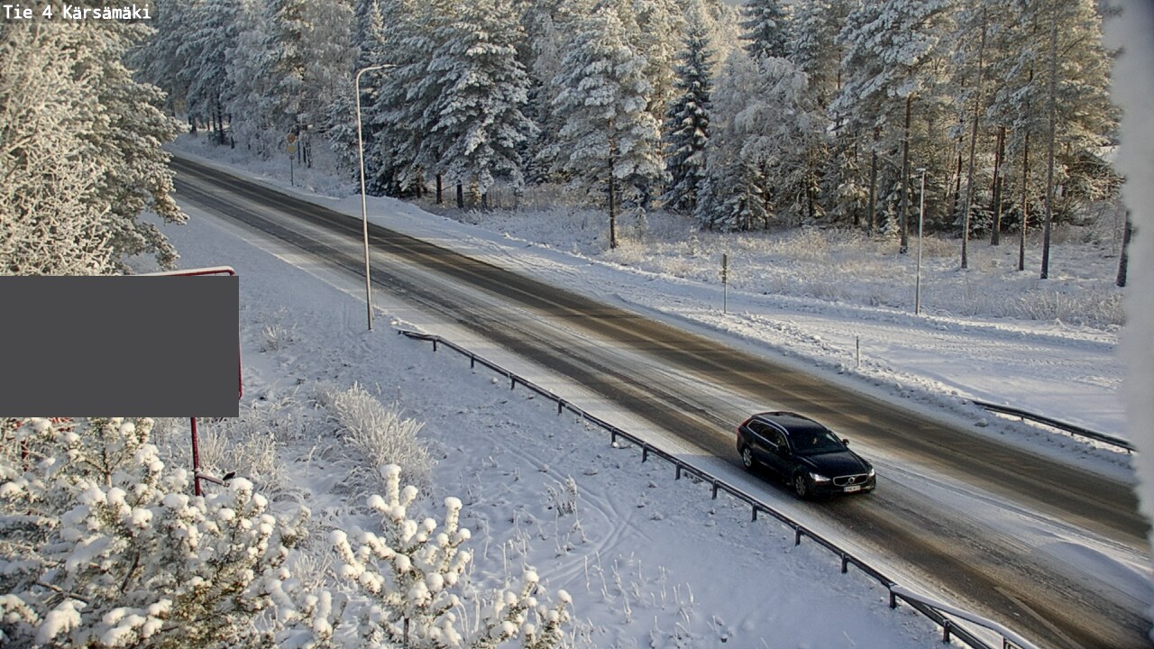 Weather Camera Image Road 4 Kärsämäki, Kärsämäki, Pohjois-Pohjanmaa