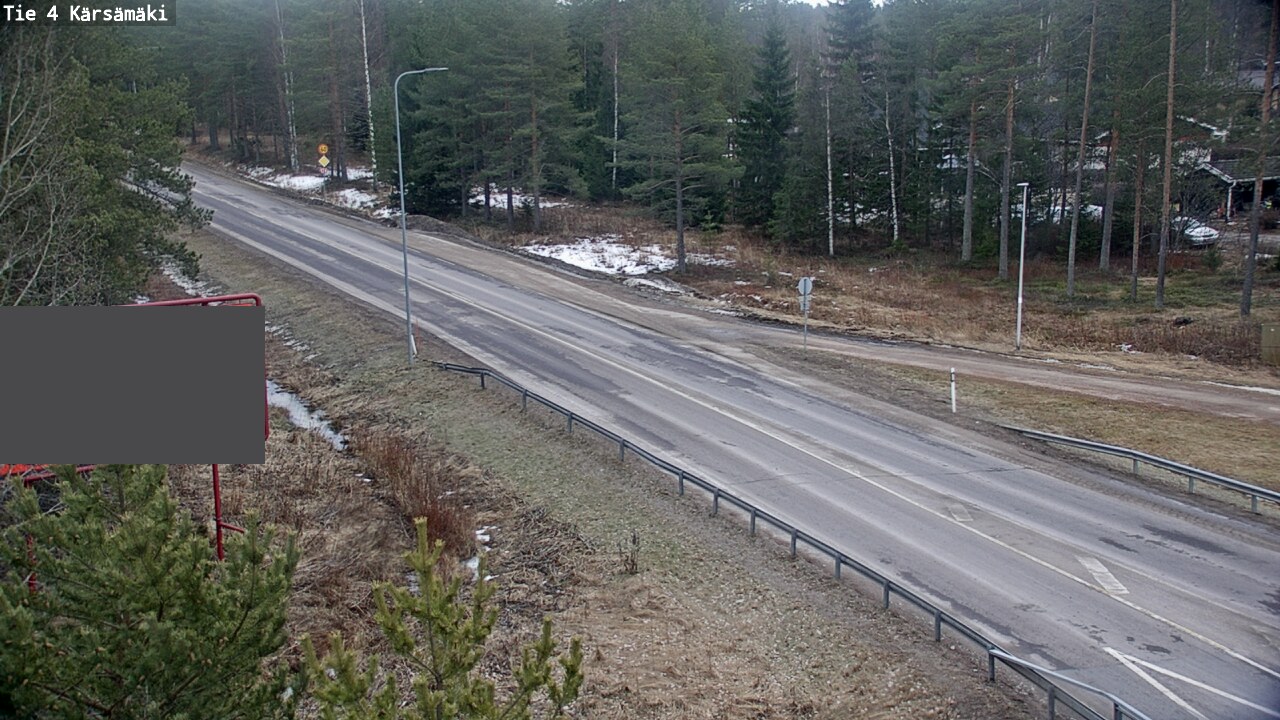 Weather Camera Image Road 4 Kärsämäki, Kärsämäki, Pohjois-Pohjanmaa
