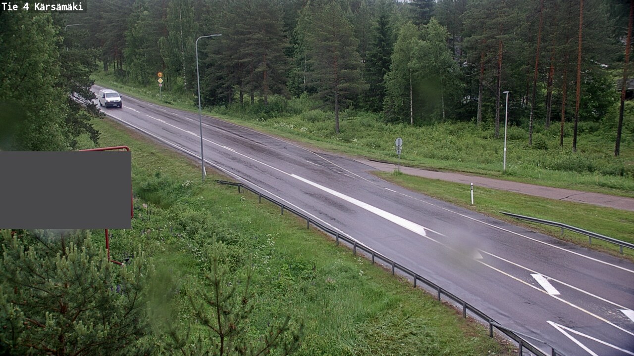 Weather Camera Image Road 4 Kärsämäki, Kärsämäki, Pohjois-Pohjanmaa