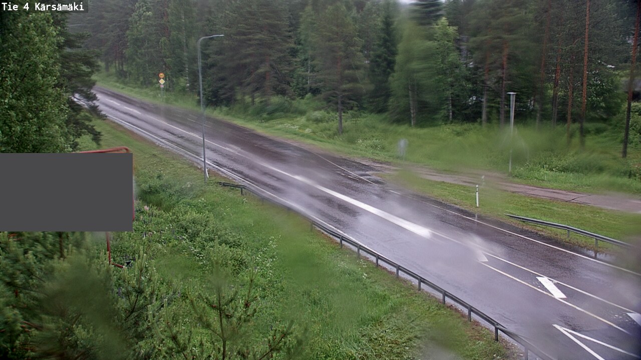 Weather Camera Image Road 4 Kärsämäki, Kärsämäki, Pohjois-Pohjanmaa