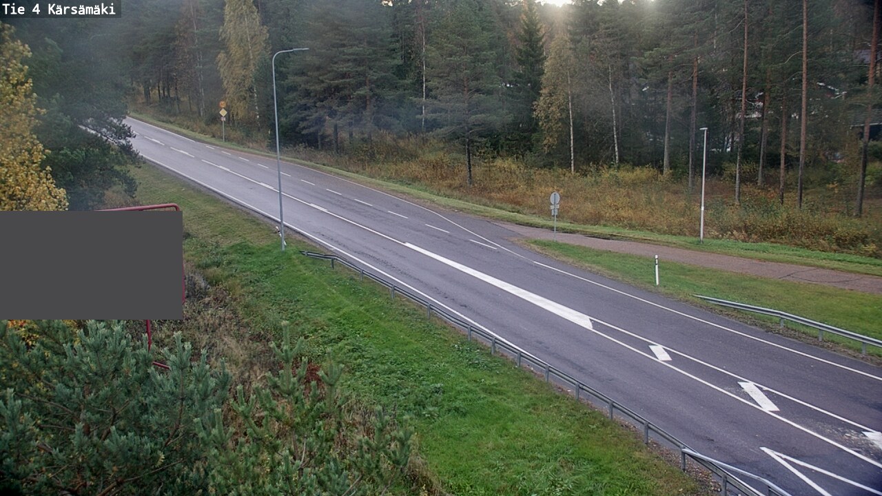 Weather Camera Image Väg 4 Kärsämäki, Kärsämäki, Pohjois-Pohjanmaa