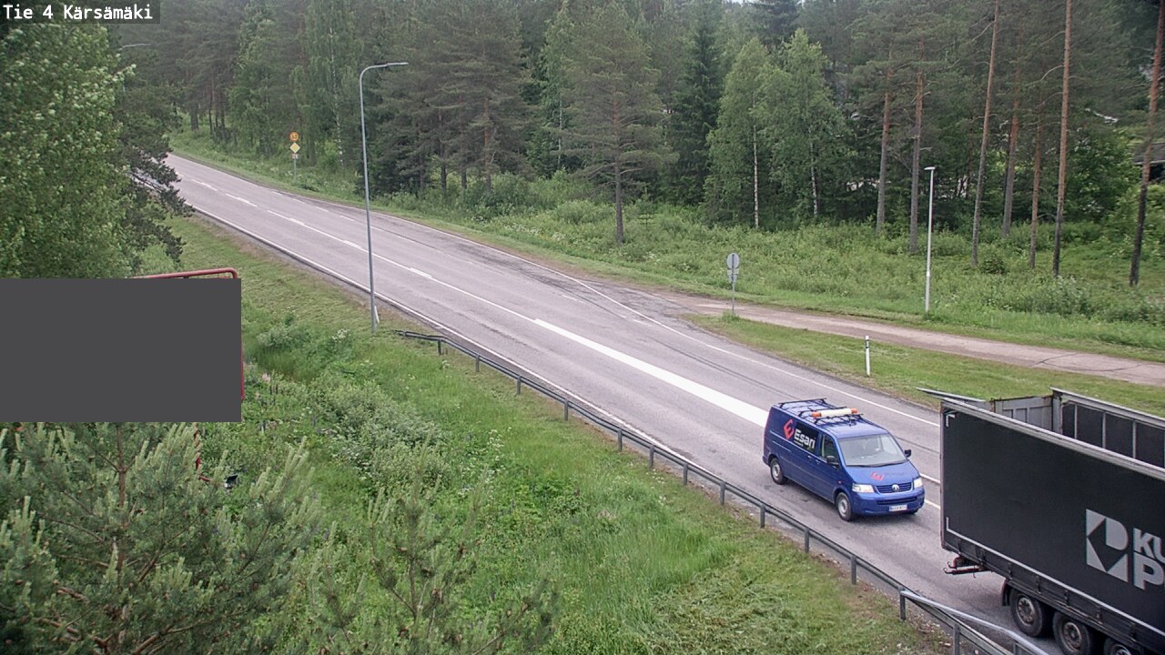 Weather Camera Image Road 4 Kärsämäki, Kärsämäki, Pohjois-Pohjanmaa