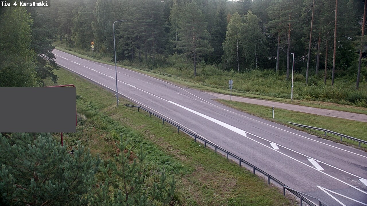Weather Camera Image Road 4 Kärsämäki, Kärsämäki, Pohjois-Pohjanmaa