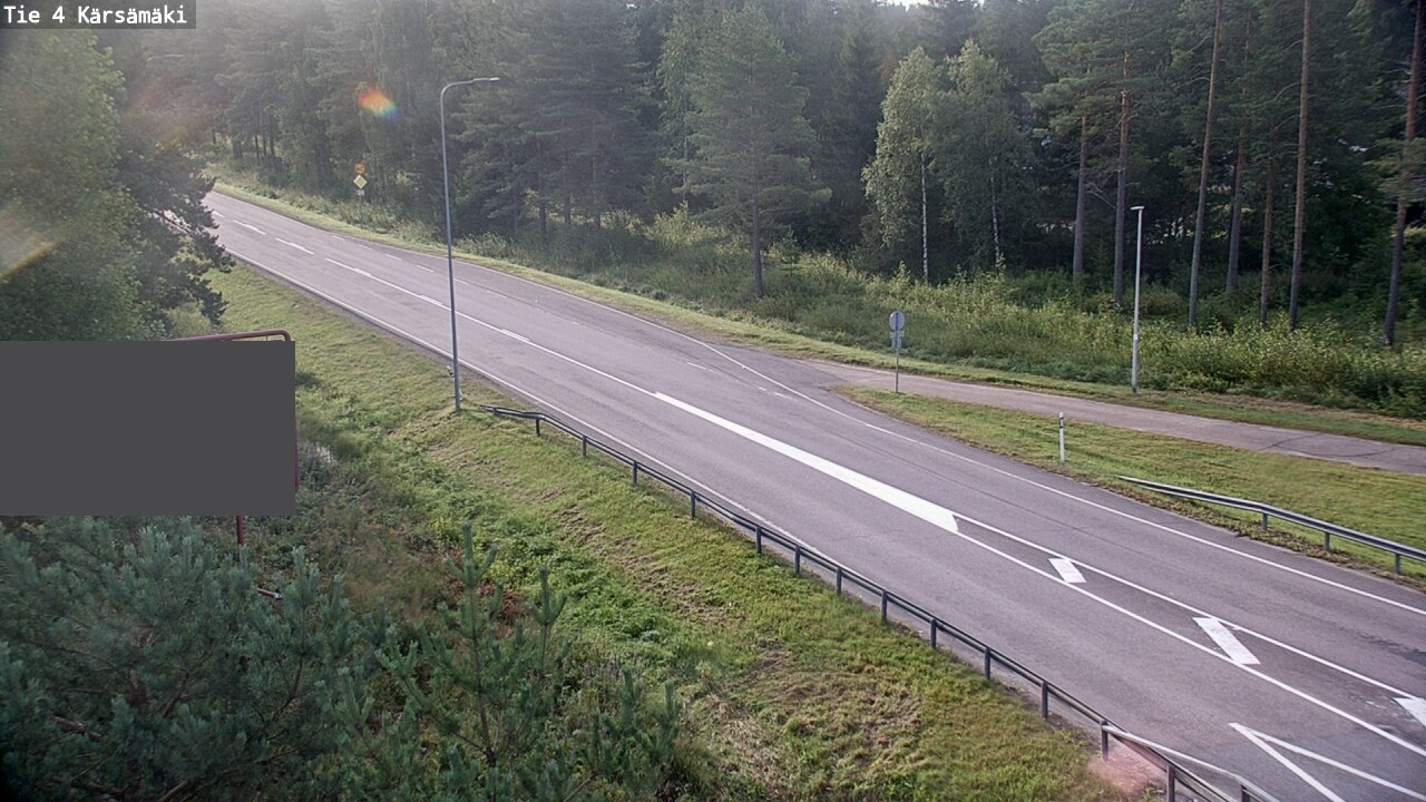 Weather Camera Image Road 4 Kärsämäki, Kärsämäki, Pohjois-Pohjanmaa