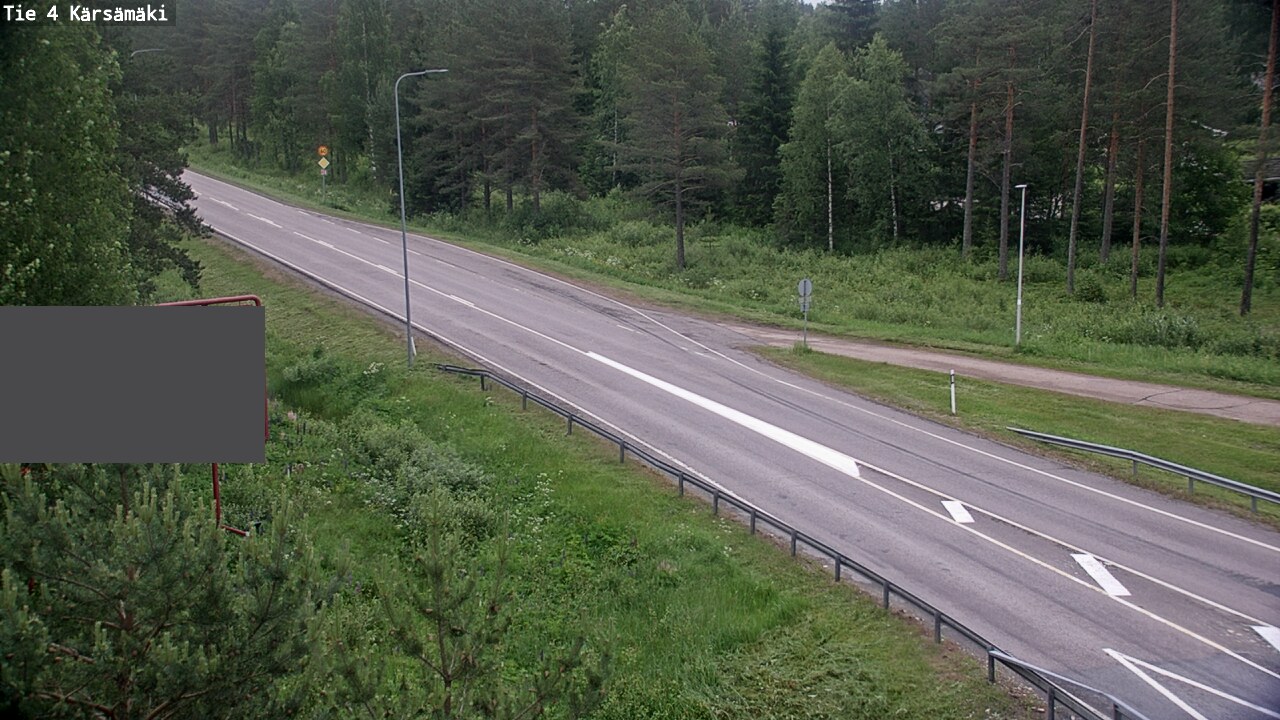 Weather Camera Image Road 4 Kärsämäki, Kärsämäki, Pohjois-Pohjanmaa