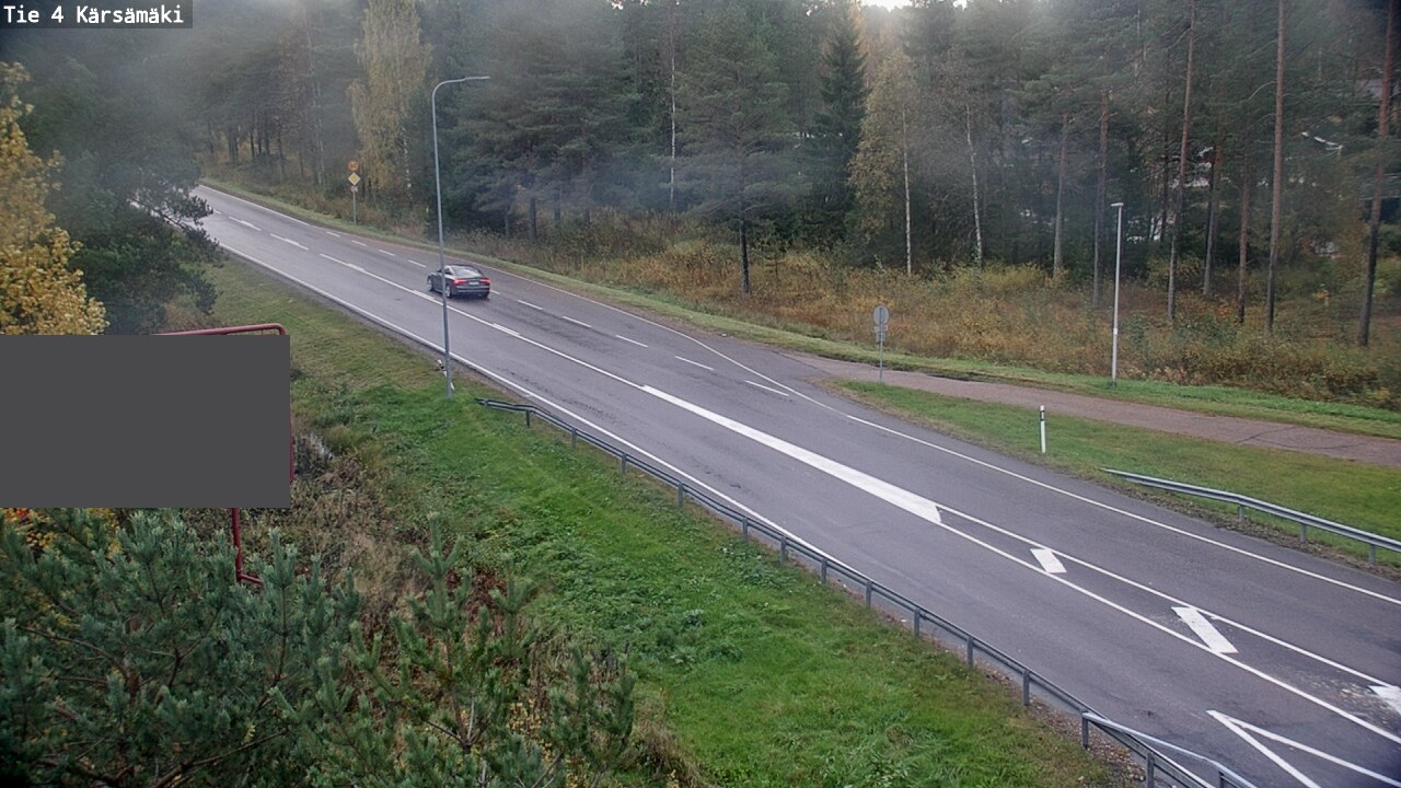 Weather Camera Image Väg 4 Kärsämäki, Kärsämäki, Pohjois-Pohjanmaa