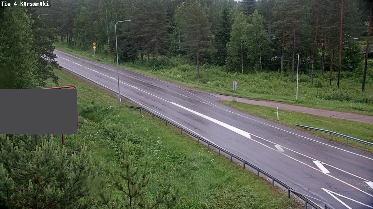 Weather Camera Image Road 4 Kärsämäki, Kärsämäki, Pohjois-Pohjanmaa