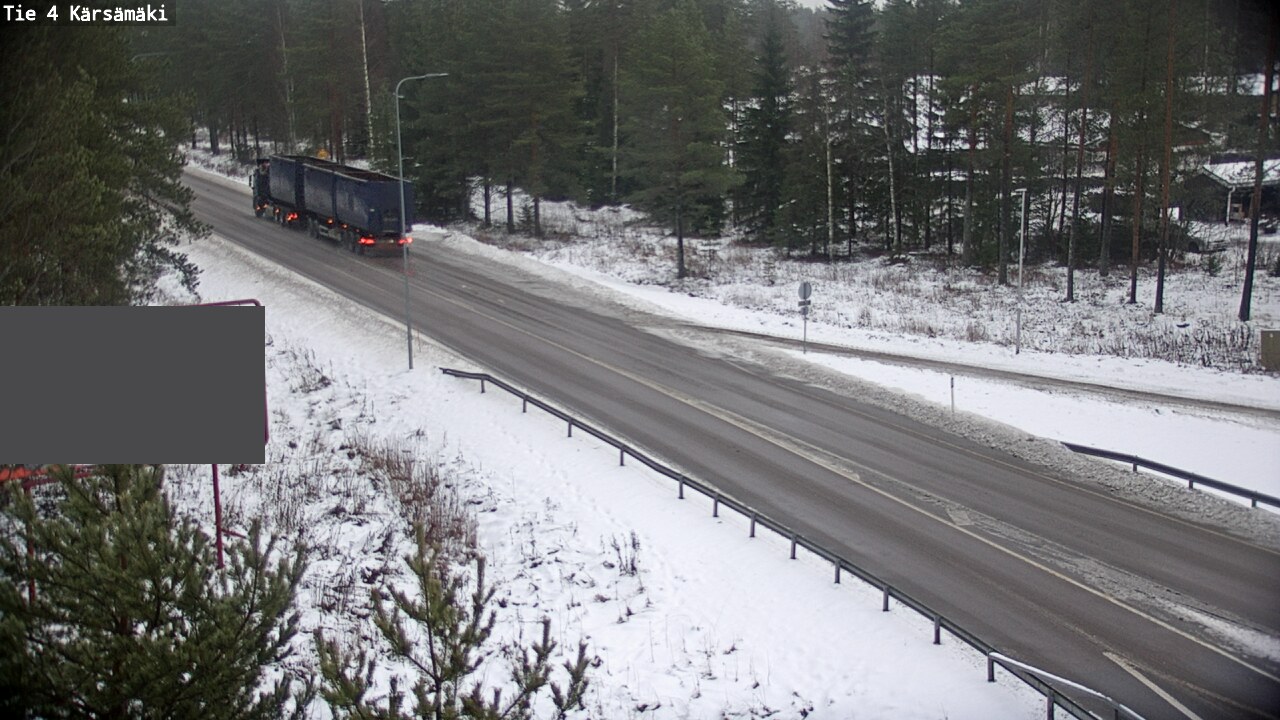 Weather Camera Image Road 4 Kärsämäki, Kärsämäki, Pohjois-Pohjanmaa