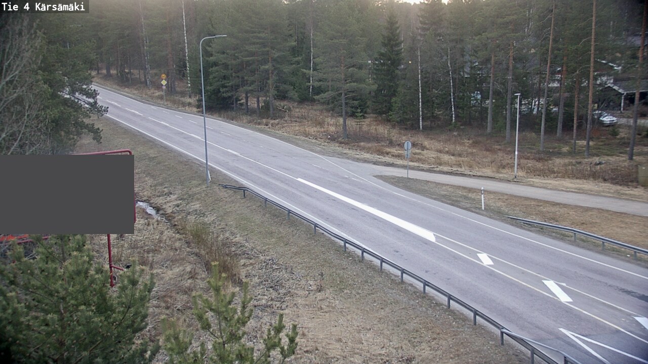 Weather Camera Image Väg 4 Kärsämäki, Kärsämäki, Pohjois-Pohjanmaa