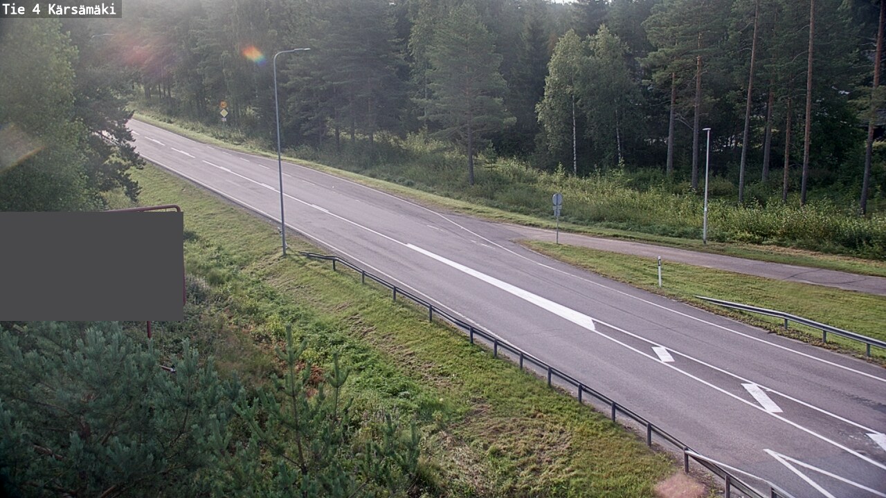 Weather Camera Image Road 4 Kärsämäki, Kärsämäki, Pohjois-Pohjanmaa