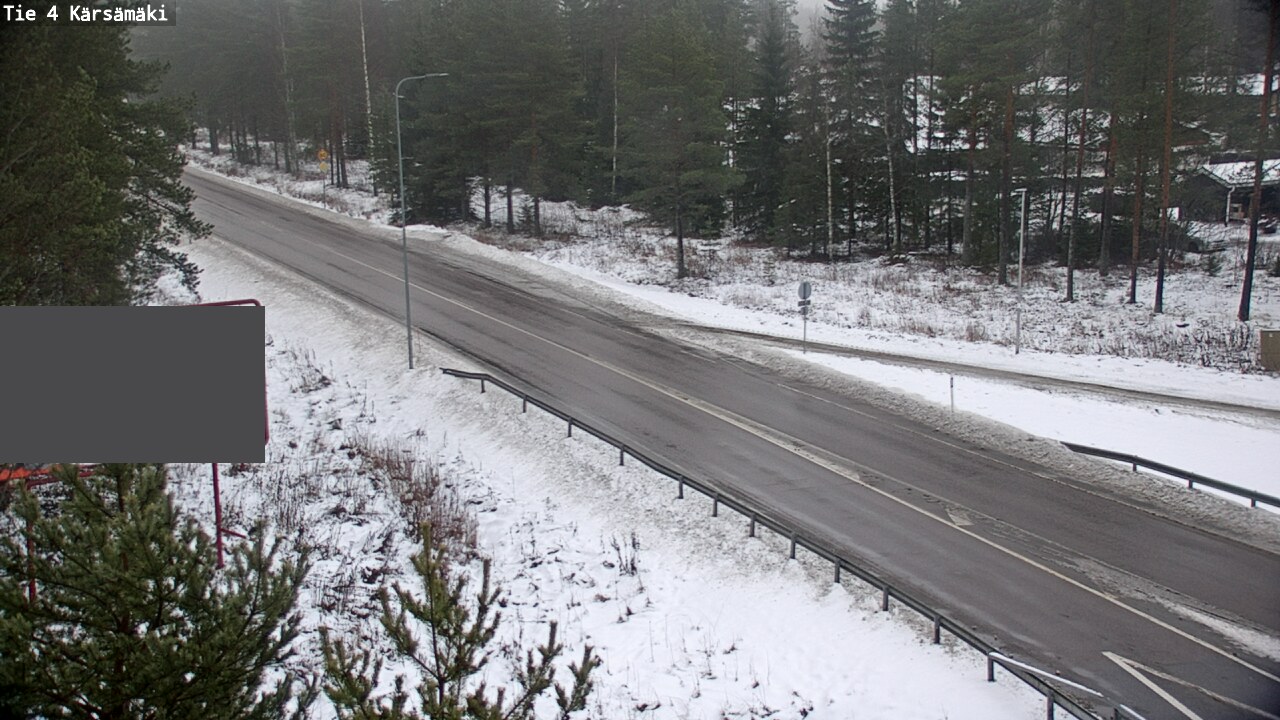 Weather Camera Image Road 4 Kärsämäki, Kärsämäki, Pohjois-Pohjanmaa