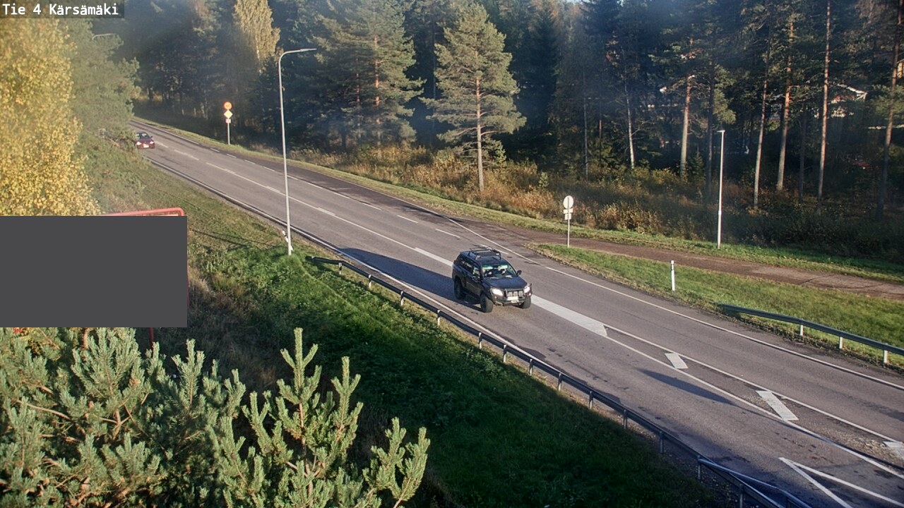 Weather Camera Image Väg 4 Kärsämäki, Kärsämäki, Pohjois-Pohjanmaa