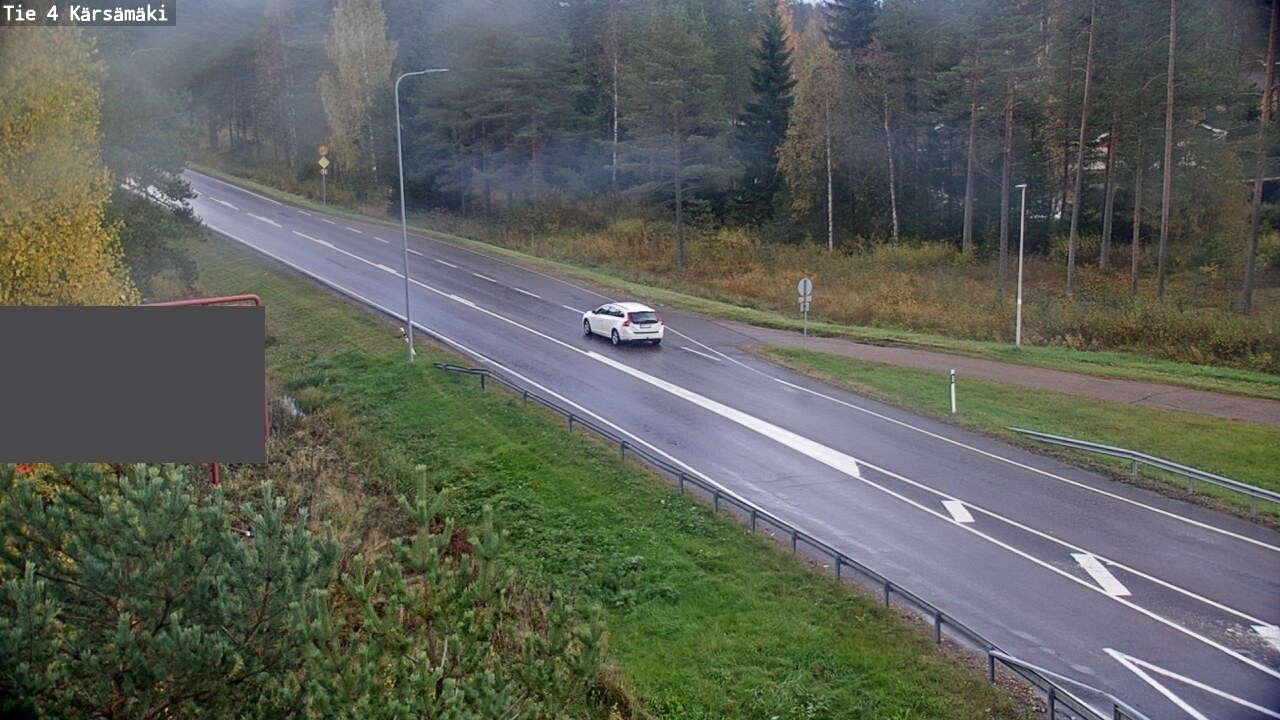 Weather Camera Image Väg 4 Kärsämäki, Kärsämäki, Pohjois-Pohjanmaa