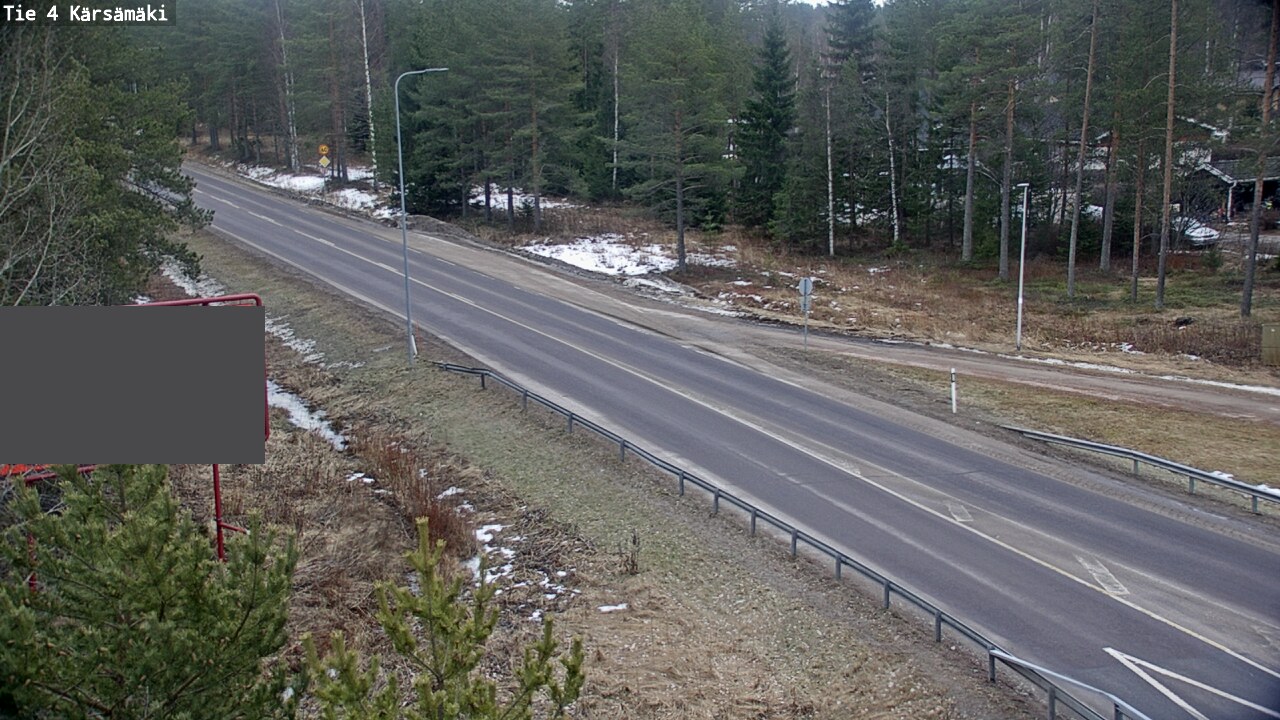Weather Camera Image Road 4 Kärsämäki, Kärsämäki, Pohjois-Pohjanmaa