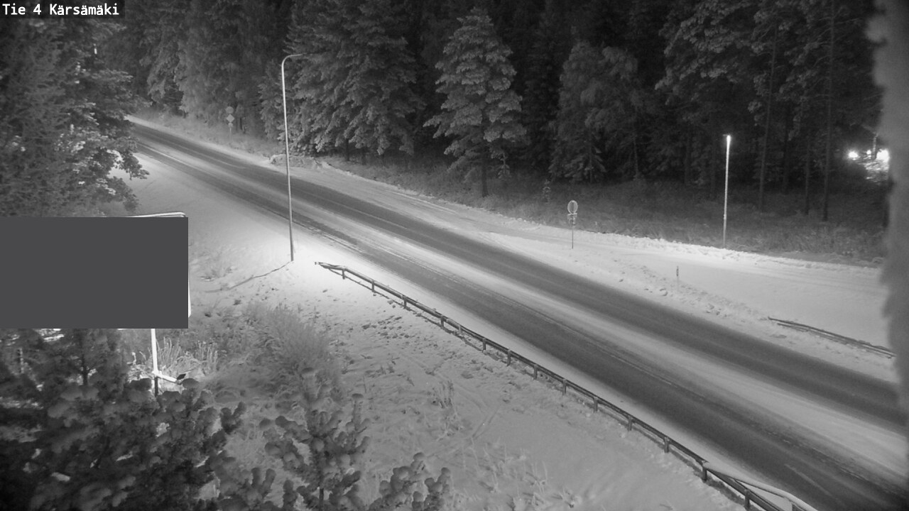 Weather Camera Image Väg 4 Kärsämäki, Kärsämäki, Pohjois-Pohjanmaa