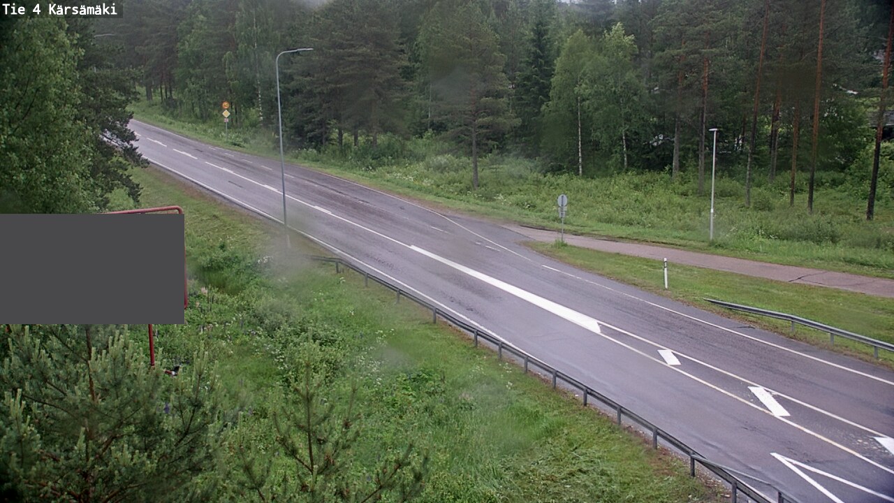Weather Camera Image Road 4 Kärsämäki, Kärsämäki, Pohjois-Pohjanmaa