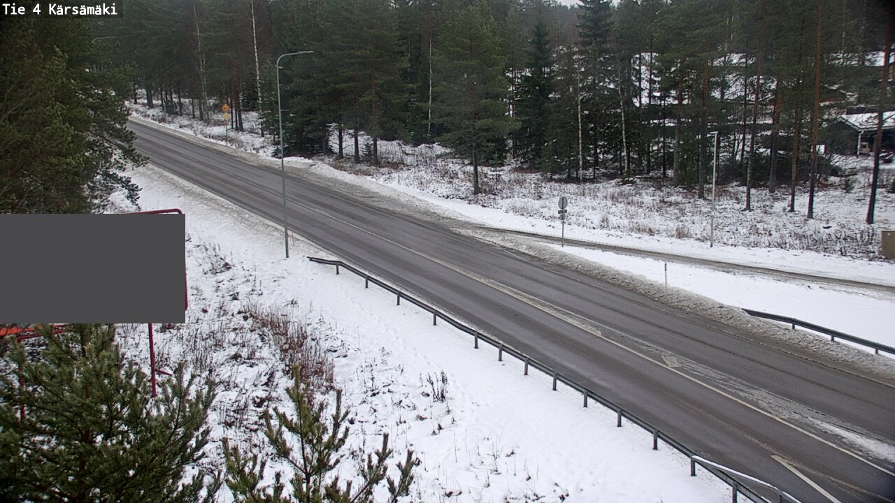 Weather Camera Image Road 4 Kärsämäki, Kärsämäki, Pohjois-Pohjanmaa