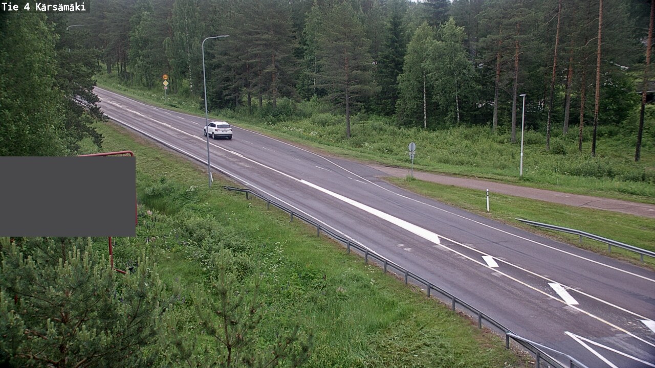 Weather Camera Image Road 4 Kärsämäki, Kärsämäki, Pohjois-Pohjanmaa