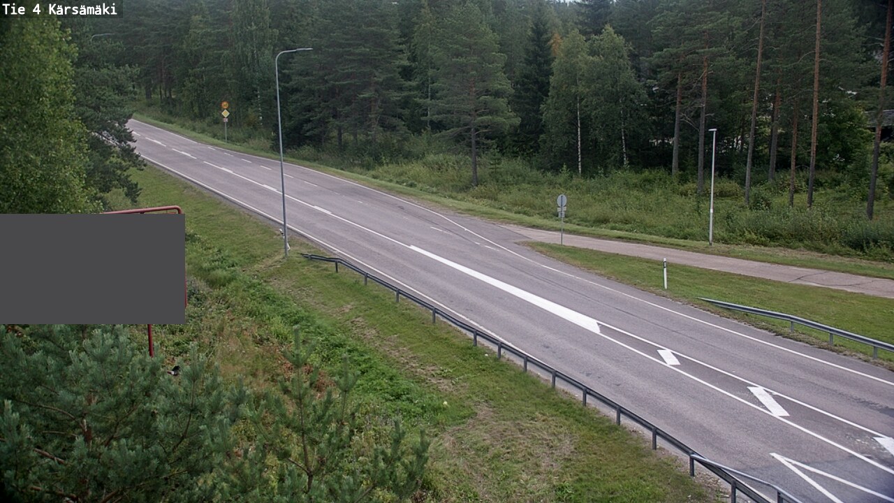 Weather Camera Image Väg 4 Kärsämäki, Kärsämäki, Pohjois-Pohjanmaa